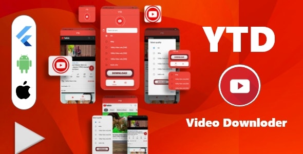 YTD- Flutter YT Video Downloder with Admov