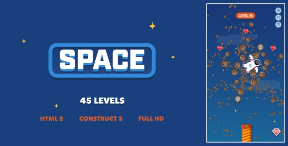 Space – HTML5 Game (Construct3)