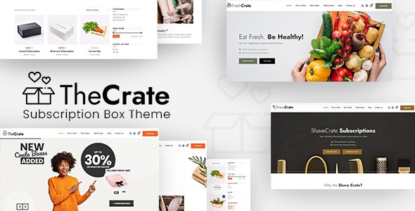 TheCrate – WooCommerce Subscription Box Theme 1.5.2