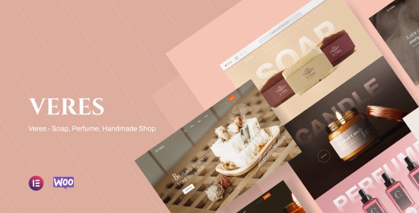 Veres – Handmade Soap & Candles WordPress Theme 1.0.7