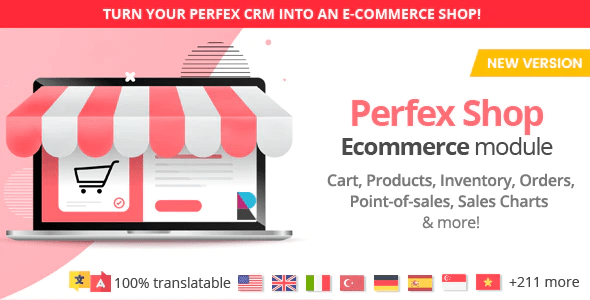 Perfex Shop – eCommerce module to sell Products & Services with POS support and Inventory Management 1.2.4