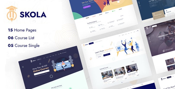 Skola – LMS Online Courses WordPress Theme