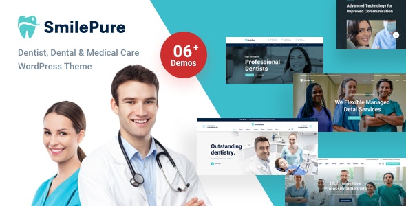 SmilePure – Dental & Medical Care WordPress Theme 1.5.9