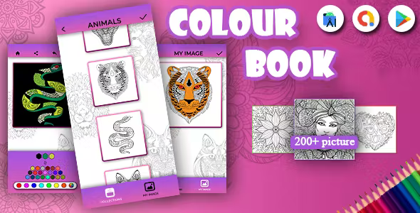 ColorMe – Adults Coloring Book – Color by Number & Paint by Number – Coloring Games – Admob Ads