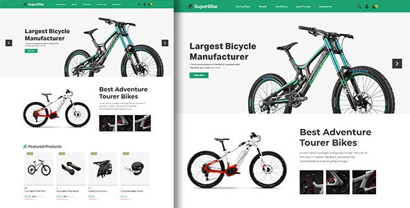 SuperBike – Bicycle Magento Theme