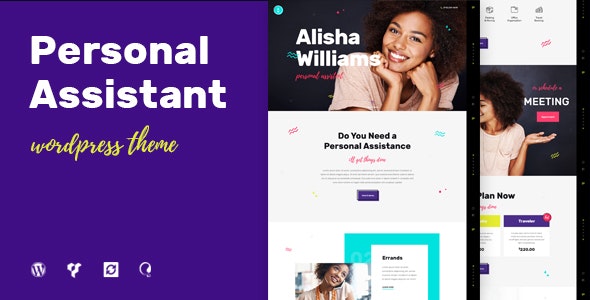 A.Williams | A Personal Assistant  Administrative Services WordPress Theme