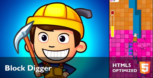 Block Digger – incremental HTML5 digging  game