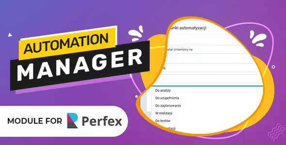 Automation Manager for Perfex CRM 1.1.2