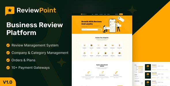 ReviewPoint – Business Review Platform