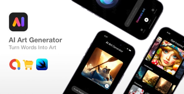 AI Art Generator – SwiftUI Art Generator Source Code