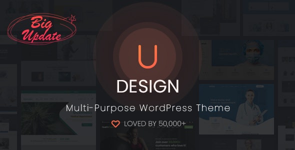 uDesign | Multipurpose WordPress Theme 4.9.0