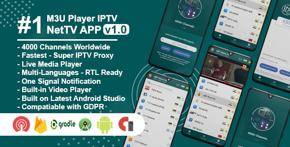 NetTV – IPTV & Android Live TV