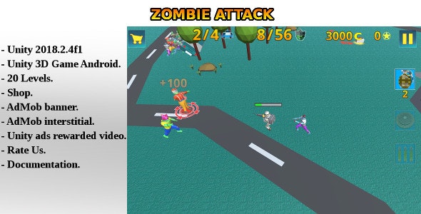 Zombie Attack – Unity Game