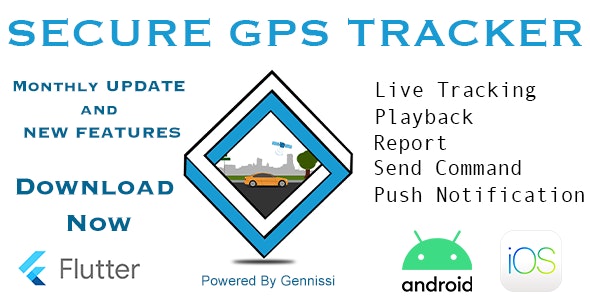 Secure GPS Tracker using traccar (Android and IOS) 3.5.5