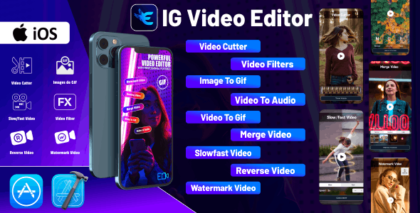 IG Video Editor – iOS Source Code