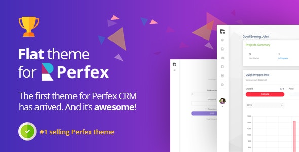 Perfex CRM – Flat theme 1.8