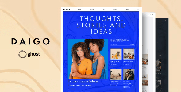 Daigo – Magazine Ghost Blog Theme