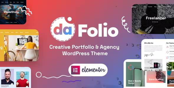 Dafolio – A Portfolio WordPress Theme