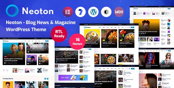 Neoton – News Magazine WordPress Theme