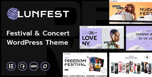 Lunfest – Festival  Concert WordPress Theme