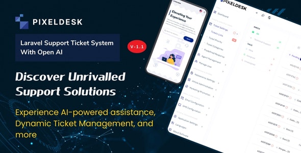 PixelDesk – Support Ticket System With OpenAI