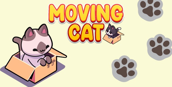 Moving Boxes Cat