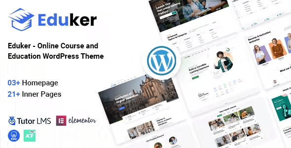 Eduker – Education WordPress Theme 1.1.4