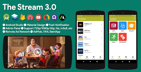 The Stream – TV & Video Streaming App