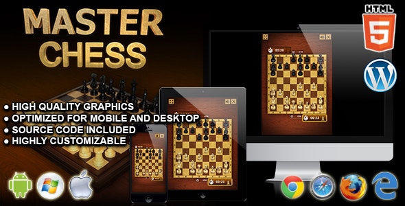 Master Chess – HTML5 Board Game