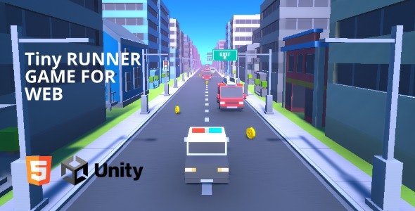 Tiny Runner | HTML5 Game Template