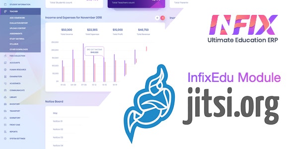 Jitsi Meet Module | School Management System Software 1.4.5