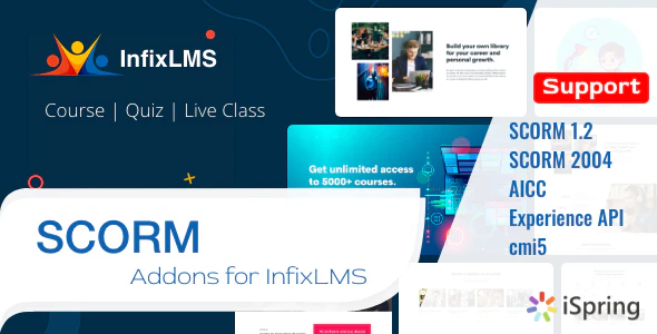 SCORM – Infix LMS Module