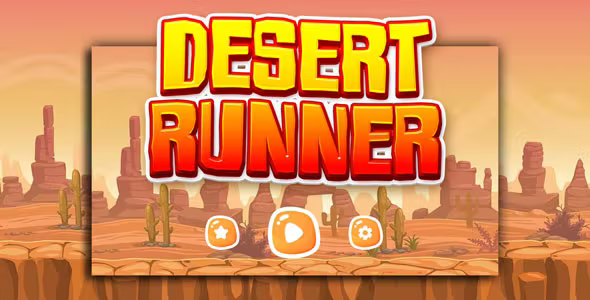 Desert Runner Game Template