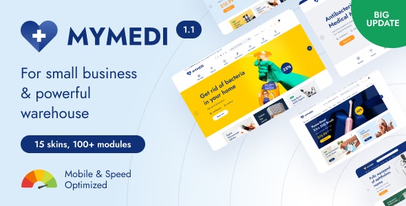 MyMedi – eCommerce HTML Template