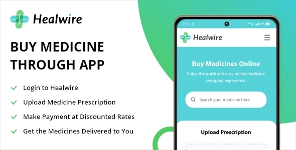 Healwire Android – Online Medical Store