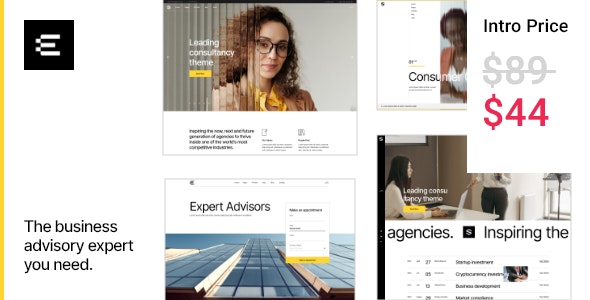 Expertise – Business Consulting WordPress Theme