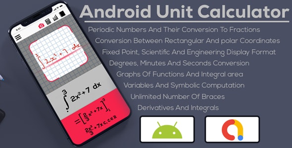 Android Unit Calculator With Admob Ads Full Application