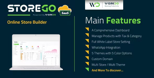 StoreGo SaaS – Online Store Builder 7.0