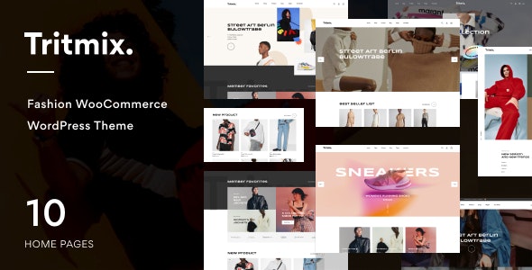 Tritmix – Fashion Elementor WooCommerce Theme