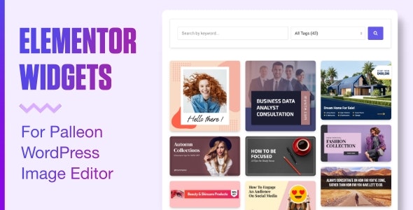 Calumma – Elementor Widgets For Palleon WordPress Image Editor