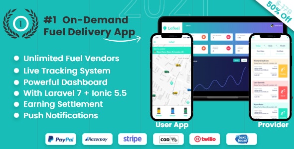 On Demand Fuel Gas Delivery Mobile App – Lofuel