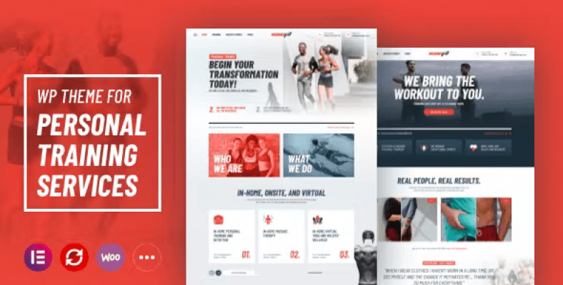 NanoFit – WP Theme for Personal Training Services