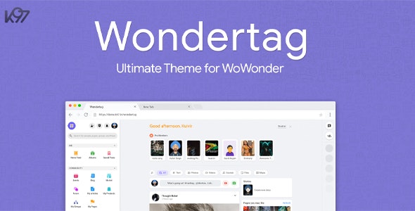 Wondertag – The Ultimate WoWonder Theme 2.9