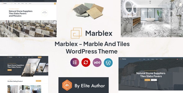 Marblex – Marble  Tiles WordPress Theme