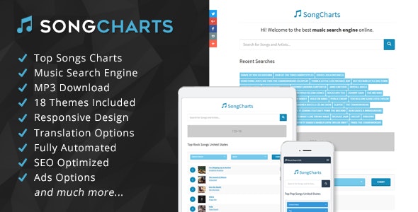 SongCharts – Top Songs Charts and Music Search Engine