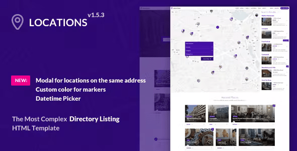 Directory Listing Template – Locations