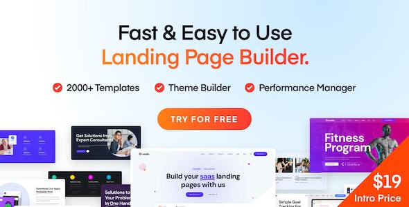 Landio – Multi-Purpose Landing Page WordPress Theme 3.0.10