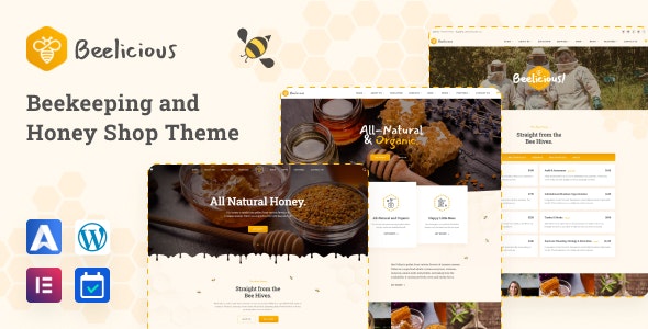 Beelicious – Beekeeping and Honey Shop Theme