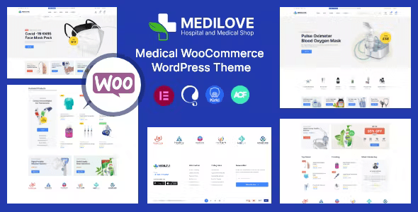 Medilove – Medical Equipment WooCommerce WordPress Theme + RTL 1.0.1