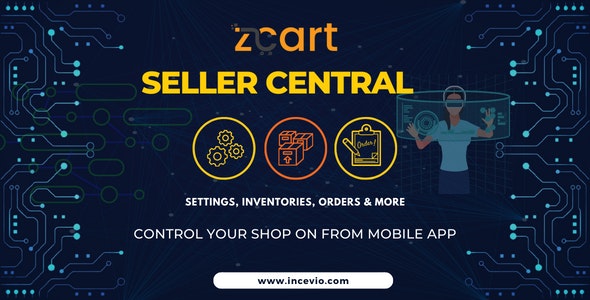 Seller Central App for zCart Marketplace | Flutter